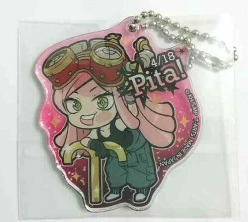 My Hero Academia Pita Acrylic Keychain Strap Mei Hatsume Zodiac