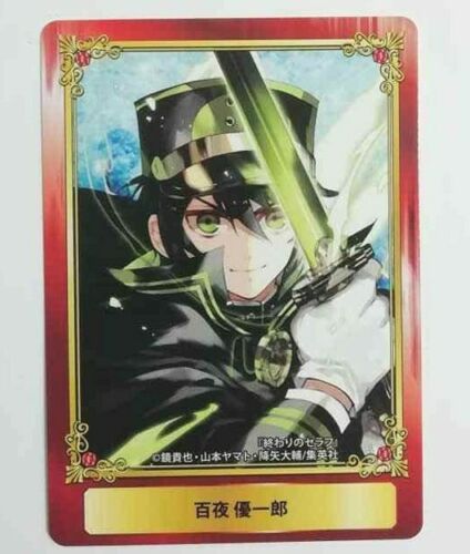 Seraph of the End Bonus Mini Card Yuichiro Hyakuya JF