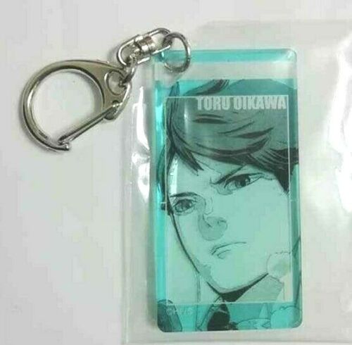 Haikyuu Exhibi Acrylic Tag Keychain Collection Toru Oikawa