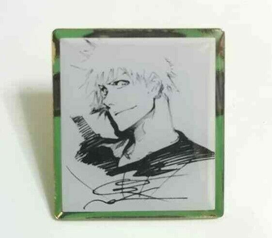 Bleach EX Genga Original Pins Badge Button Ichigo Kurosaki