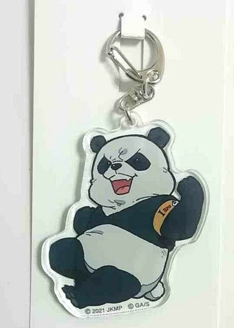 Jujutsu Kaisen Sorcery Fight Episode 0 Lawson Acrylic Keychain Strap Panda