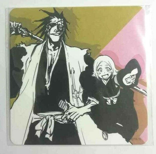 Bleach EX Genga Paper Art Coaster Collection Kenpachi Zaraki Yachiru