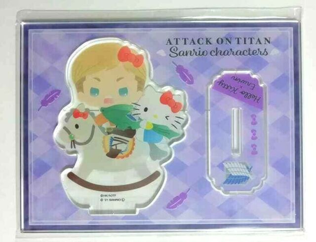 Attack On Titan Sanrio Characters Acrylic Stand Erwin Smith