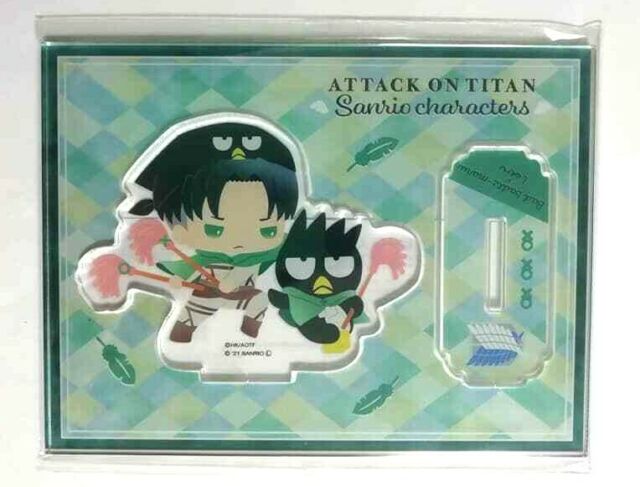 Attack On Titan Sanrio Characters Acrylic Stand Levi Ackerman