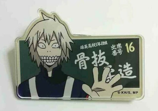 My Hero Academia Acrylic Badge Button Juzo Honenuki Class 1-B