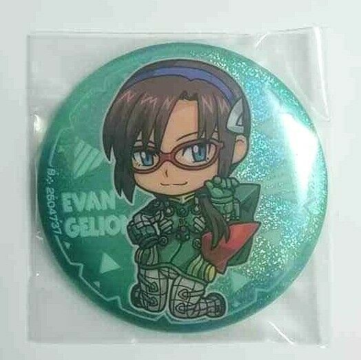 Shin Evangelion 3.0 Gacha Mini Can Badge Button Mari Makinami Illustorious