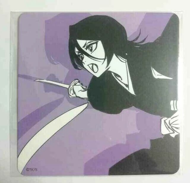 Bleach EX Genga Paper Art Coaster Collection Rukia Kuchiki