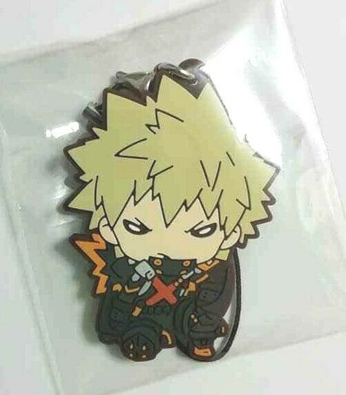 My Hero Academia World Heroes Mission Nitotan Rubber Strap Mascot Katsuki Bakugo