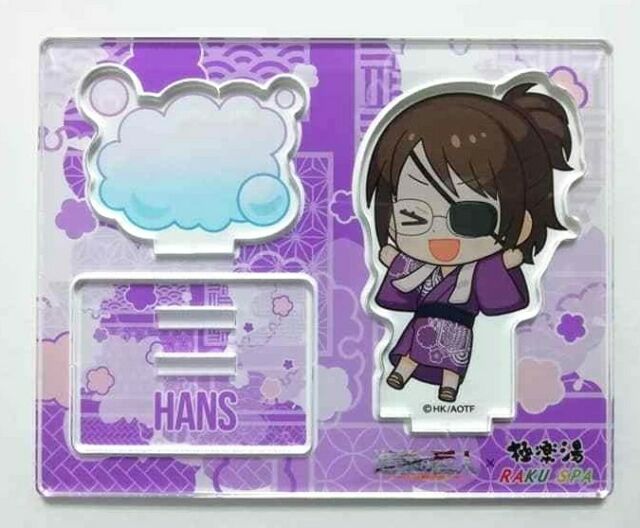 Attack On Titan Raku Spa 2 Mini Acrylic Stand Hange Zoe