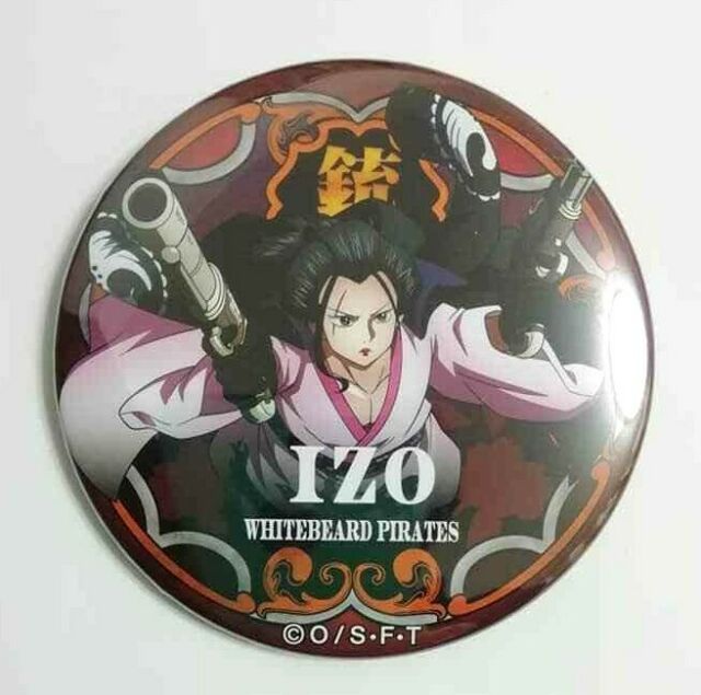 One Piece Yakara Wano Kuni 2 Can Badge Button Izo