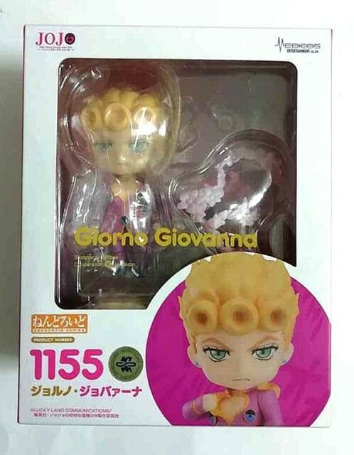 JOJO Golden Wind Nendoroid Action Figure Statue Giorno Giovanna