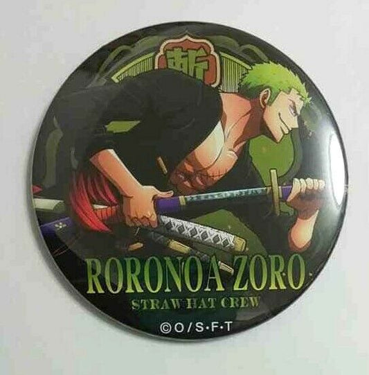 One Piece Yakara Wano Kuni 2 Can Badge Button Roronoa Zoro