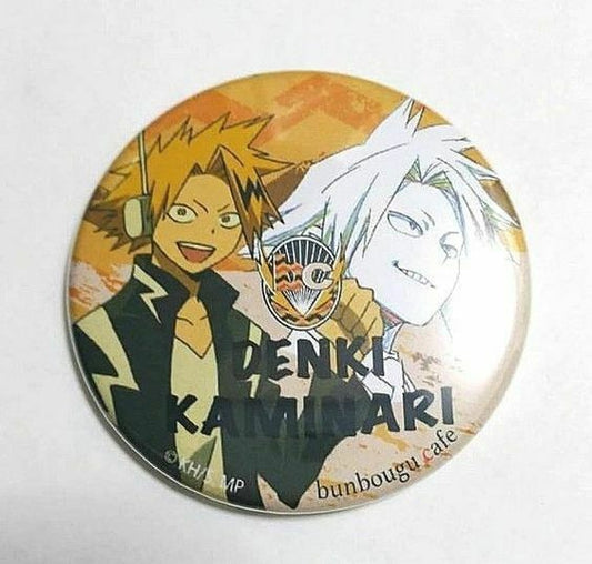 My Hero Academia Bunbougu Cafe Can Badge Button Collection Denki Kaminari