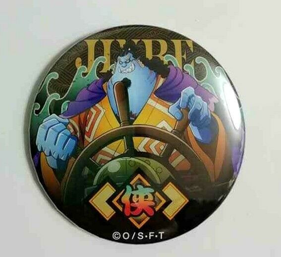 One Piece Yakara Wano Kuni 2 Can Badge Button Jinbe