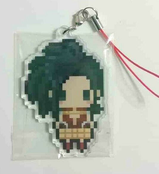 My Hero Academia Pixel Acrylic Keychain Strap Charm Momo Yaoyorozu