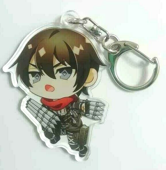 Attack On Titan The FINAL Newdays Acrylic Keychain Strap Mikasa Ackerman