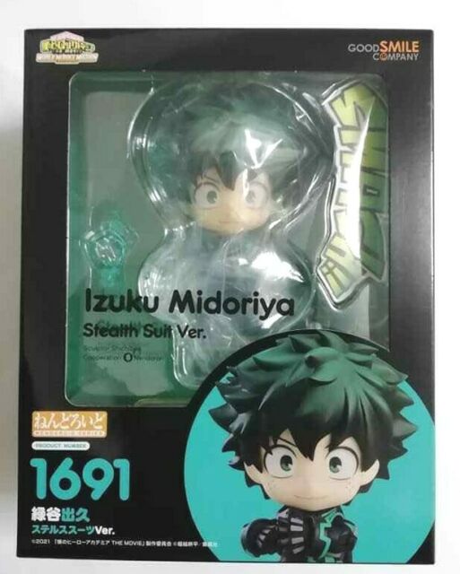 My Hero Academia World Heroes Mission Nendoroid Figure Statue Izuku Midoriya